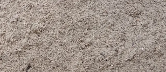 Foto de areia média: grãos de tamanho intermediário